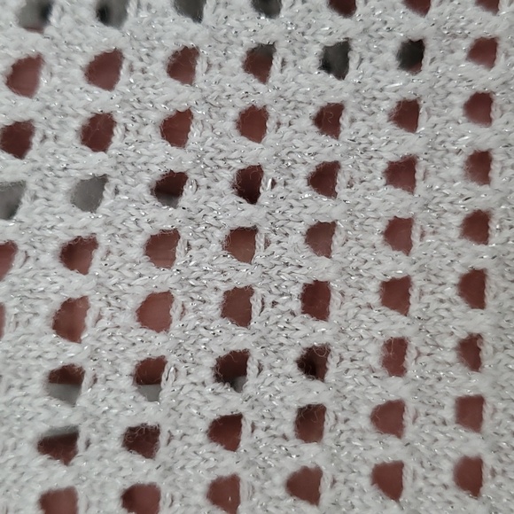 Express Eyelet Spring/Summer Sweater - Picture 2 of 3